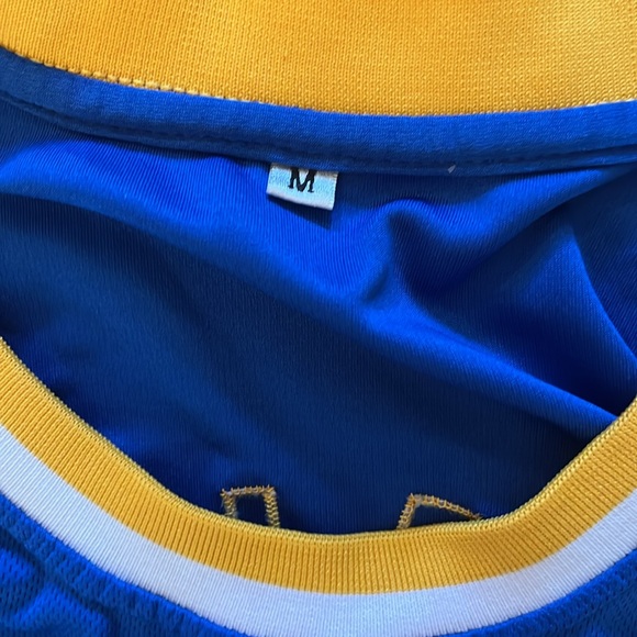 College Basketball Jersey UCLA Bruins Lonzo Ball #2 Stitched Like New Blue Gold - Picture 3 of 5